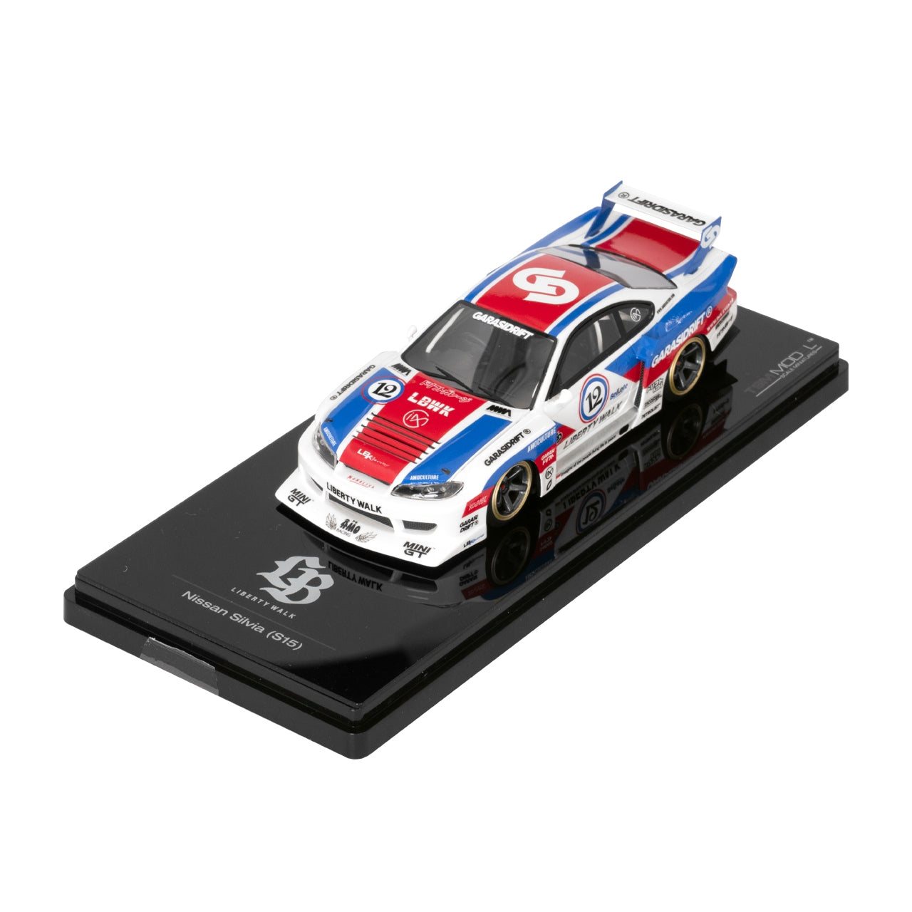 TSM 1/43 Nissan LB-Super Silhouette S15 SILVIA GARASIDRIFT x LBWK