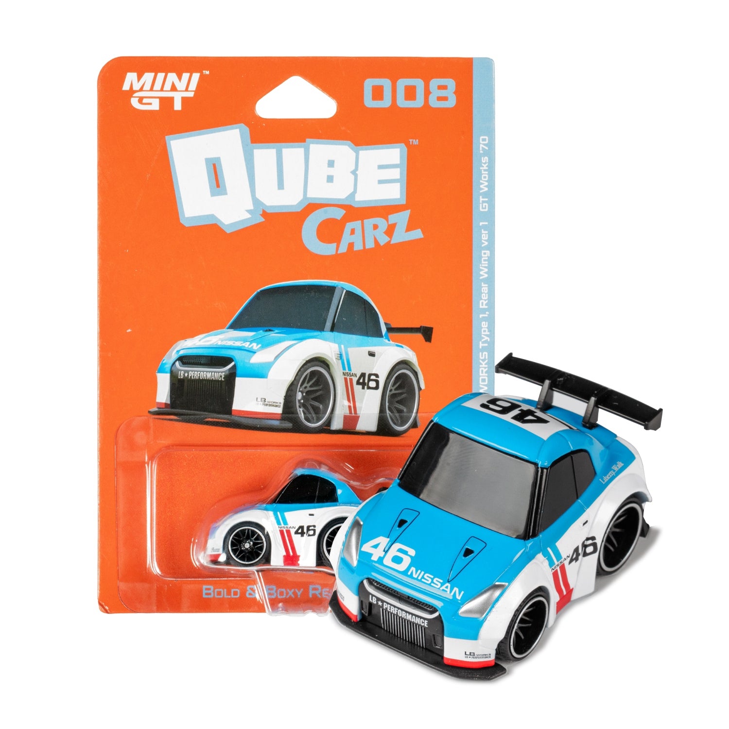 Nissan GT-R (R35) LB☆WORKS Type 1, Rear Wing ver 1 GT Works '70