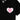 LB Kids Heart Miura Tee Black