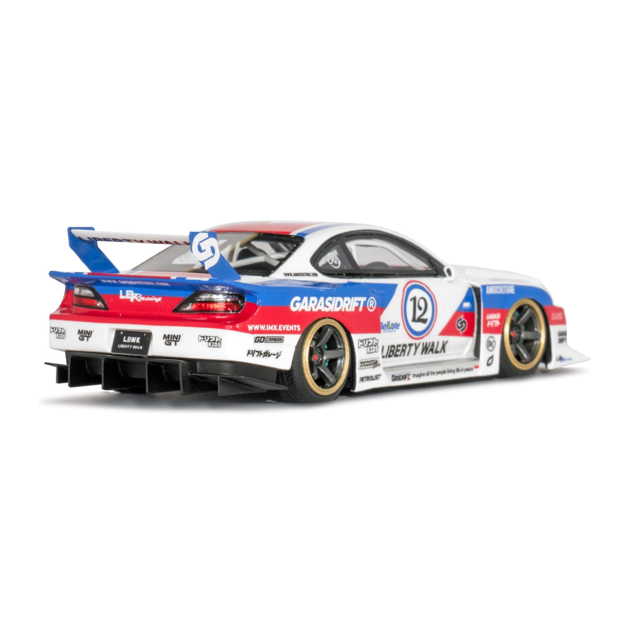 TSM 1/43 Nissan LB-Super Silhouette S15 SILVIA GARASIDRIFT x LBWK