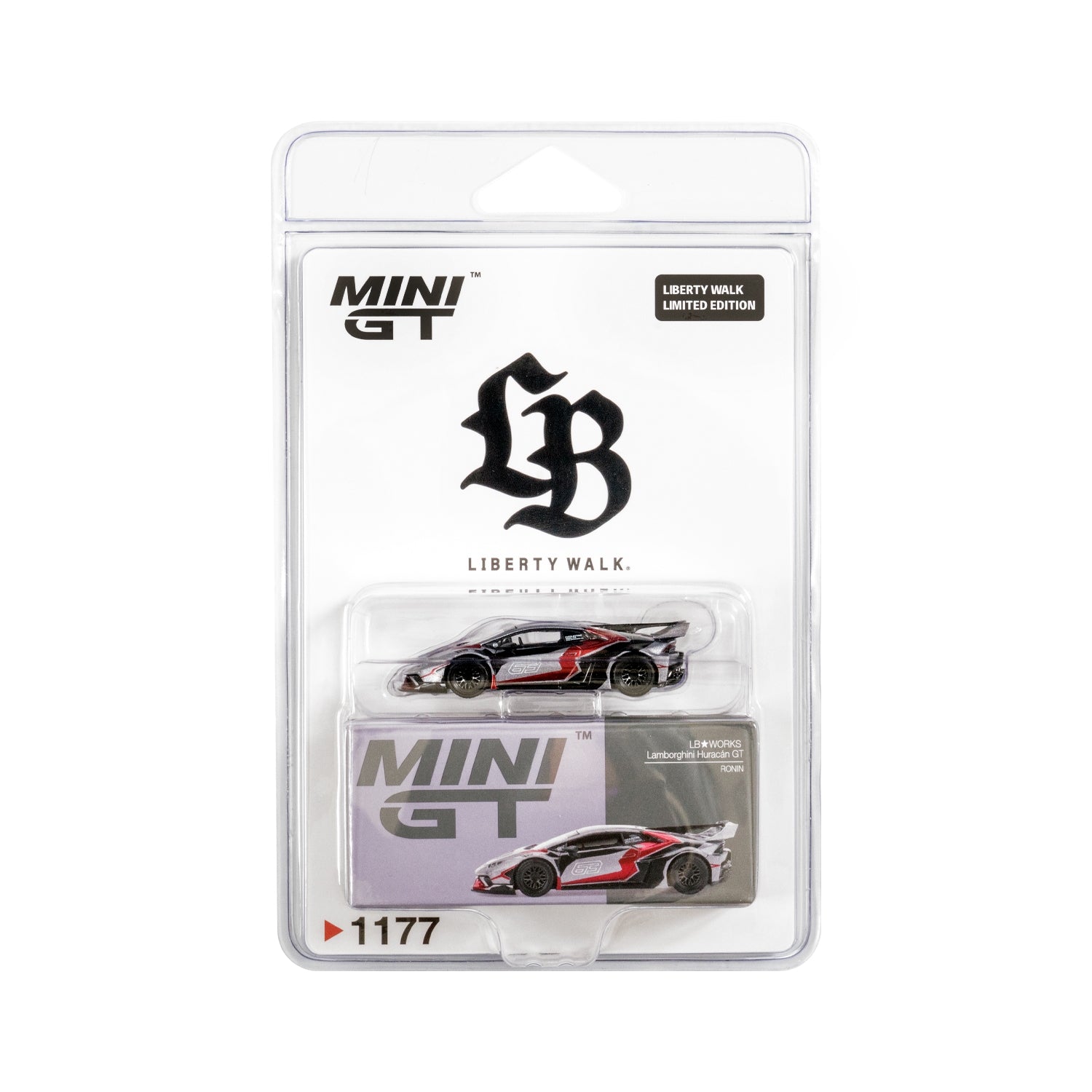 LB☆WORKS Lamborghini Huracán GT RONIN / LB Blister packaging