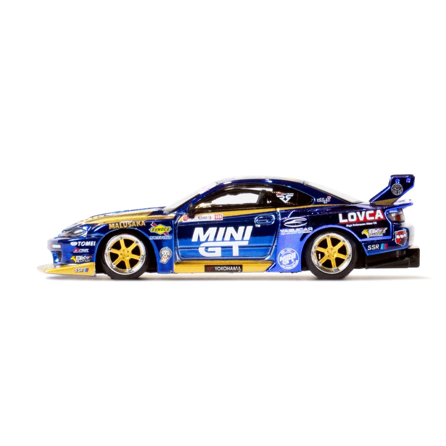 MINI GT 1/64 Nissan LB-Super Silhouette S15 SILVIA #555 Team MINI