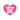 LB Heart Logo Sticker 2pc Set