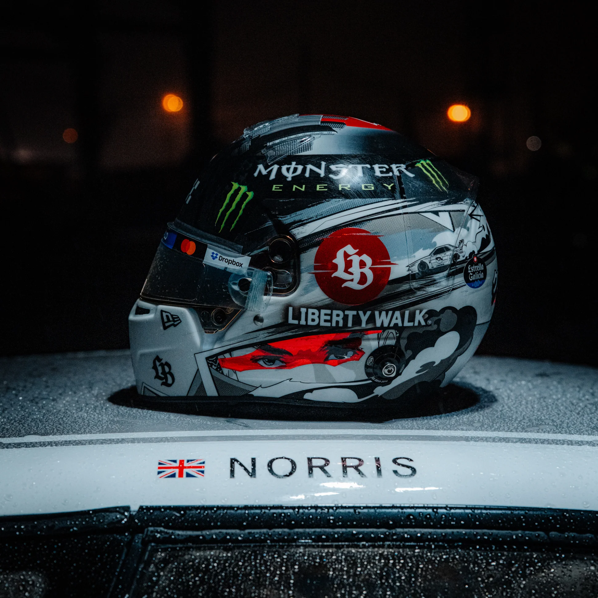 1/2 Scale Japan 2025 Quadrant x Liberty Walk Helmet – LB