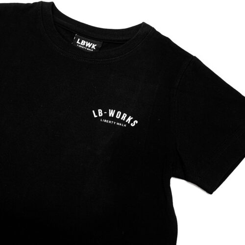 LB-WORKS Arch Logo Kids Tee Black - LB-ONLINE STORE