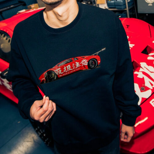 黑眼贴x LBWK “LAMBO CREW SWEAT” 黑色- LB-网上商店