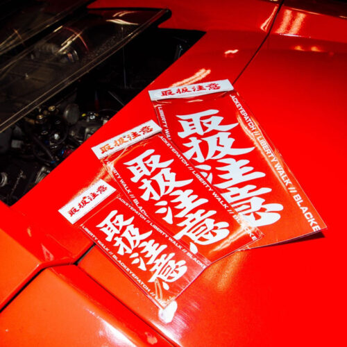 Black Eye Patch x LBWK “HANDLE WITH CARE STICKER” - LB-ONLINE STORE