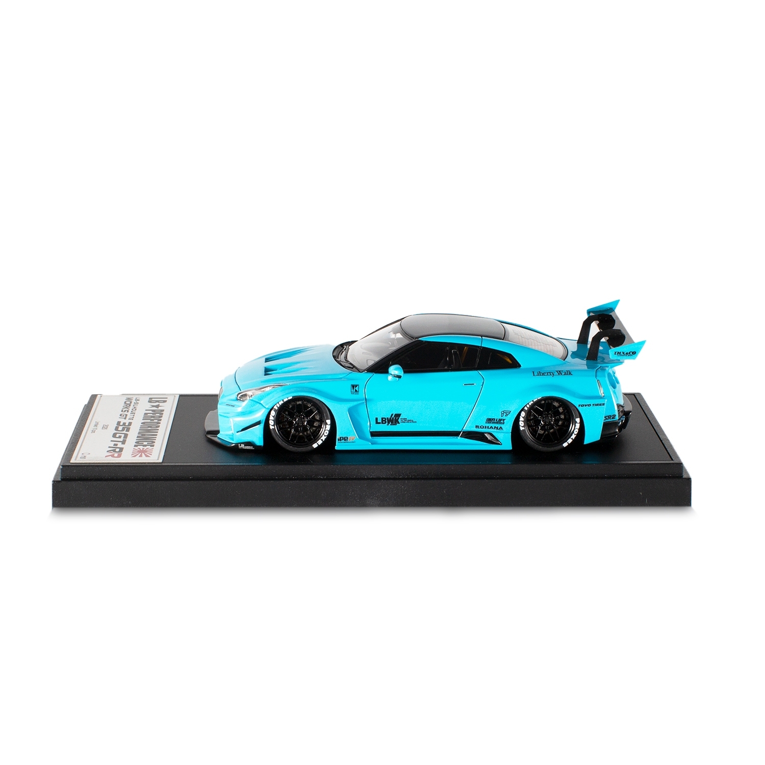 Make Up 1/43 LB-Silhouette WORKS GT 35GT-RR GT Wing ver. Pearl 
