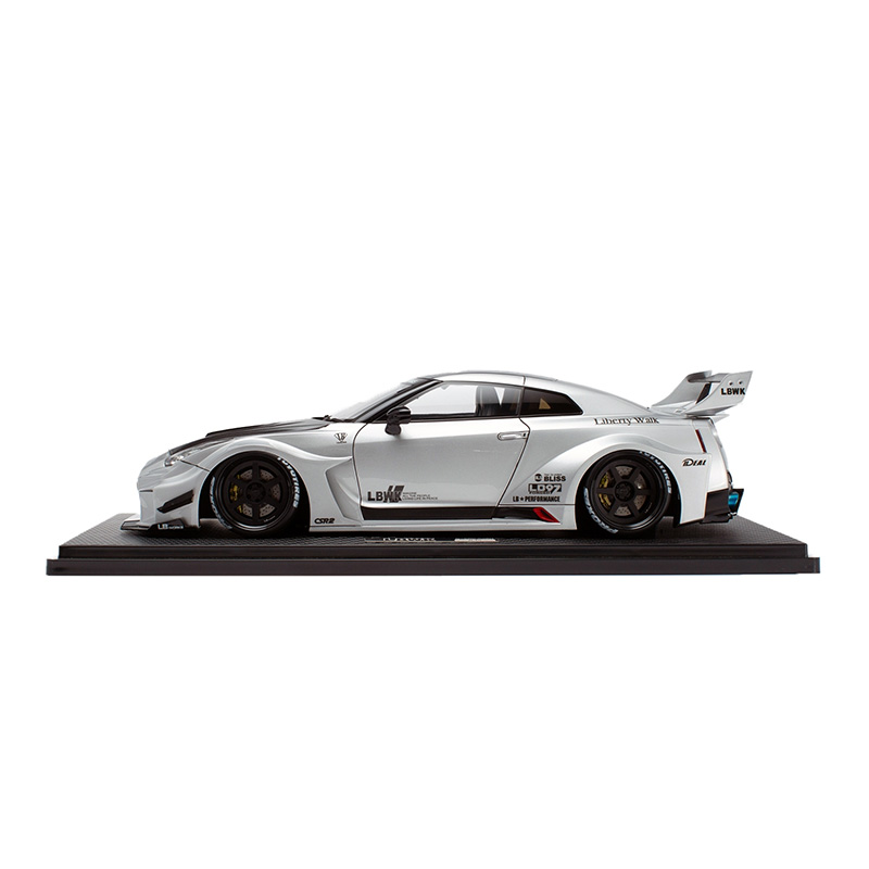 ignition model 1/18 LB-Silhouette WORKS GT NISSAN 35GT-RR Silver - LB-ONLINE  STORE