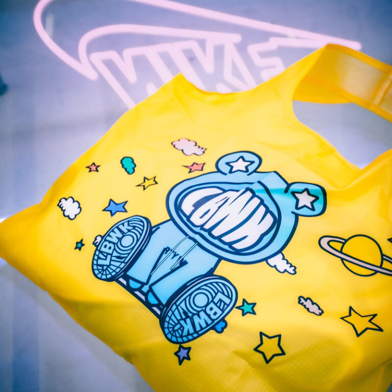 LB-KUMA UNIVERSE Eco Bag Yellow - LB-ONLINE STORE