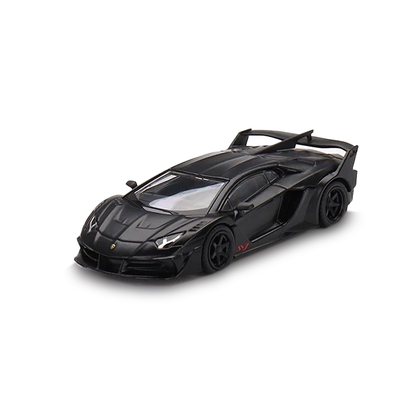 MINI GT Lamborghini LB-Silhouette WORKS Aventador GT EVO Matte Black -  LB-ONLINE STORE