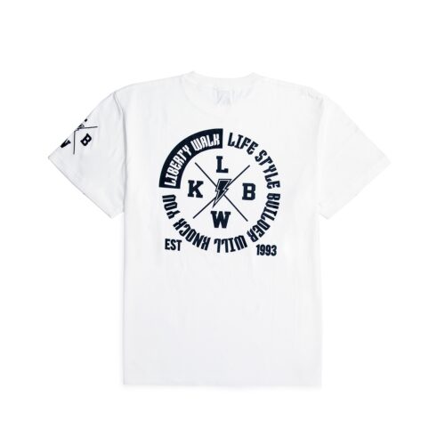 LBWK Circle Logo Tee White - LB-ONLINE STORE