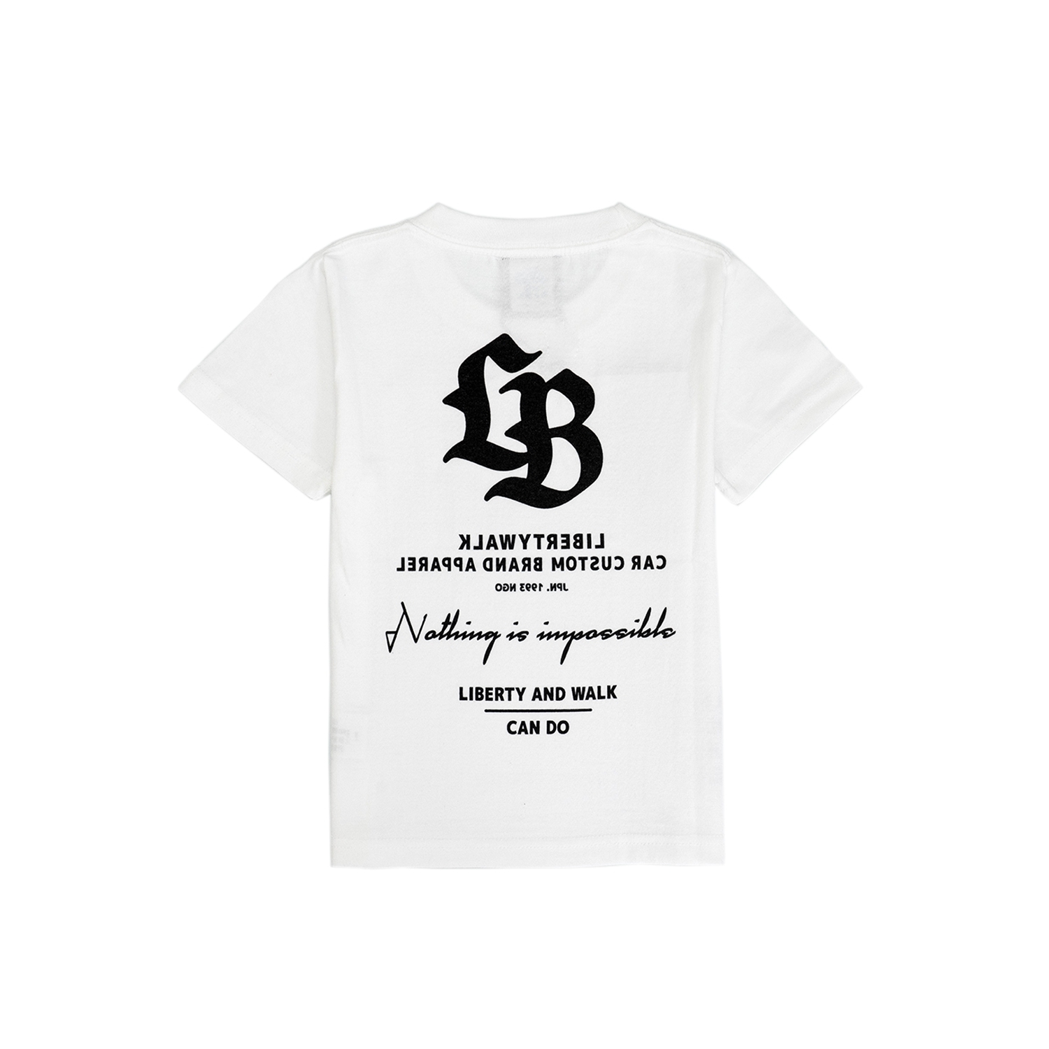 Liberty and Walk KIDS Tee White - LB-ONLINE STORE