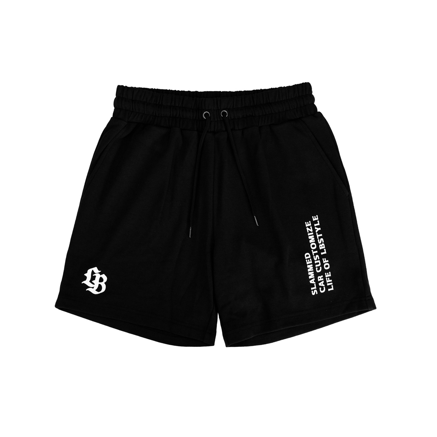 LB Logo Half Pants Black - LB-ONLINE STORE