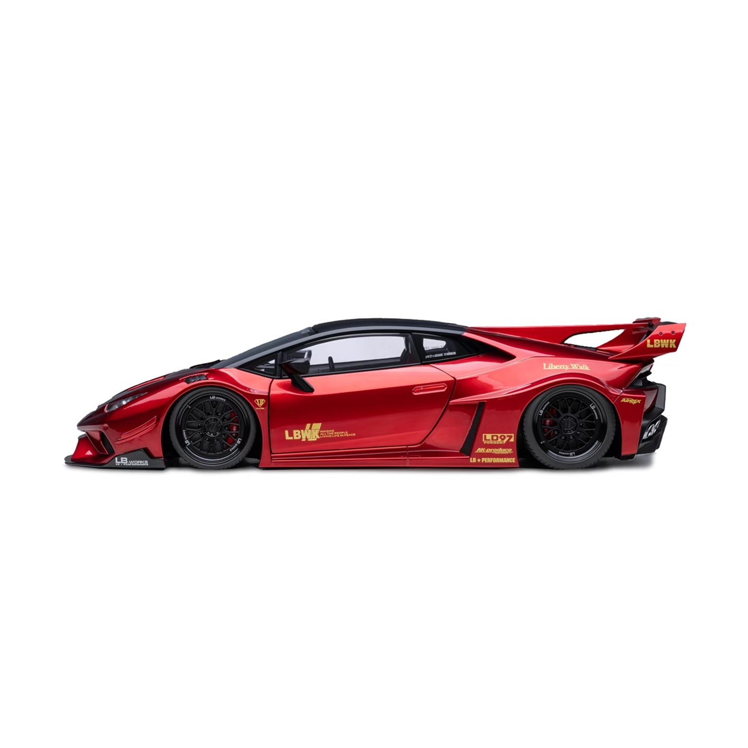 AUTOart 1/18 LB silhouette WORKS HURACAN GT Red - LB-ONLINE STORE