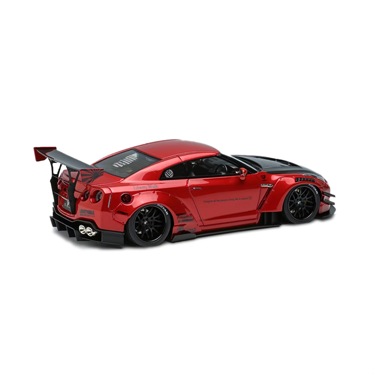 Make Up 1/43 LB WORKS GTR Type 2 Candy Red - LB-ONLINE STORE