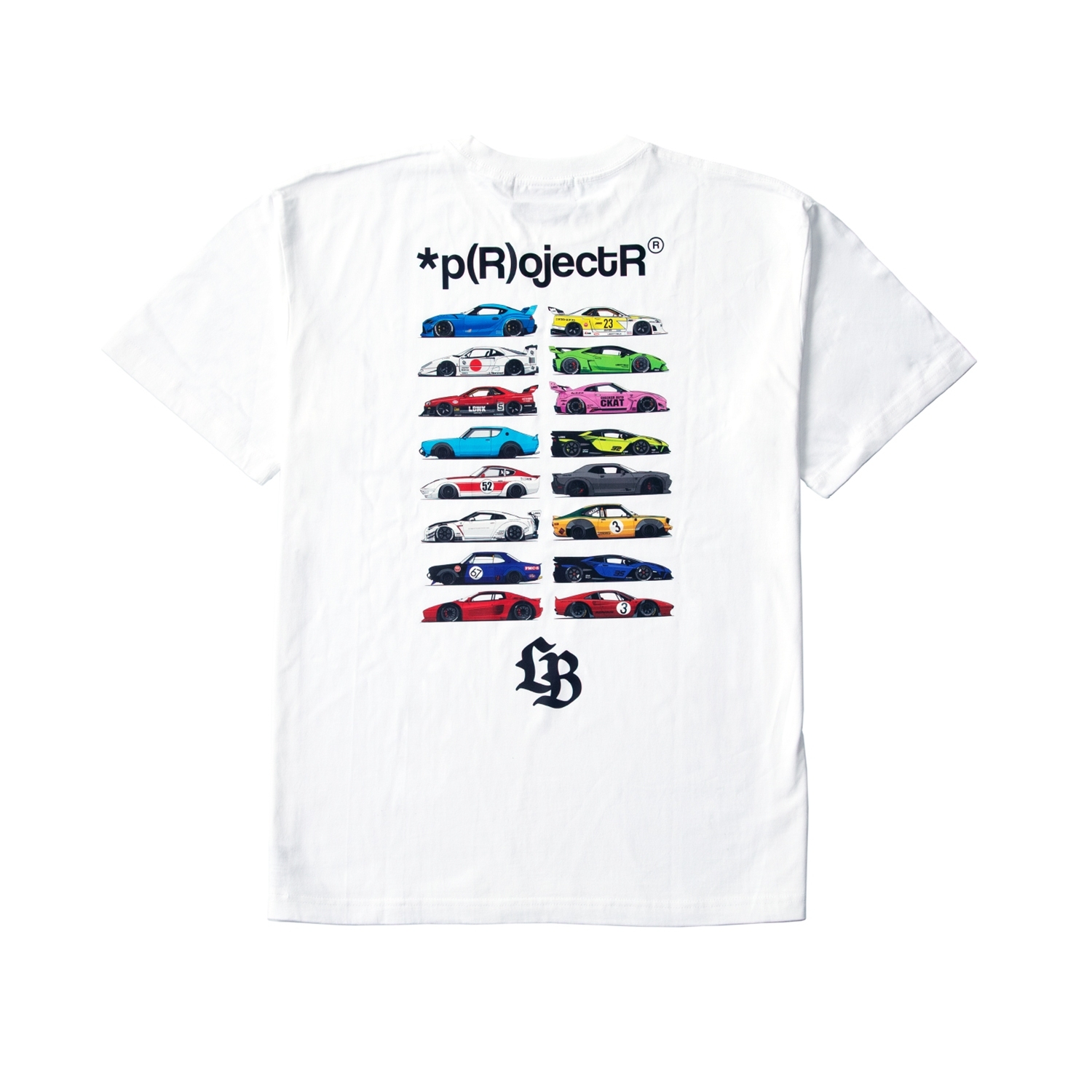 LB × Project.R WORKS Tee White - LB-ONLINE STORE