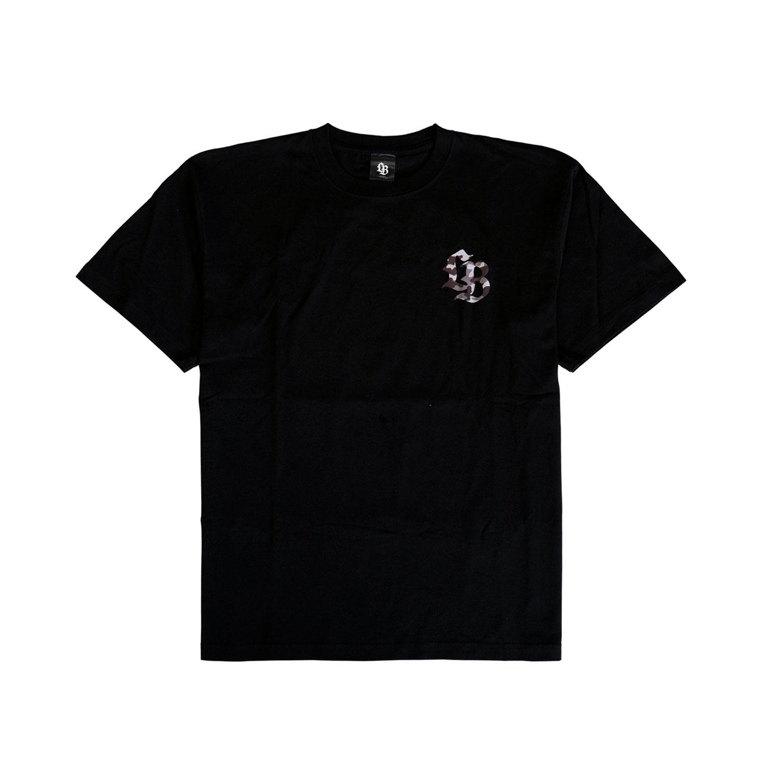 LB Arch Logo Zero Fighter Tee Black - LB-ONLINE STORE