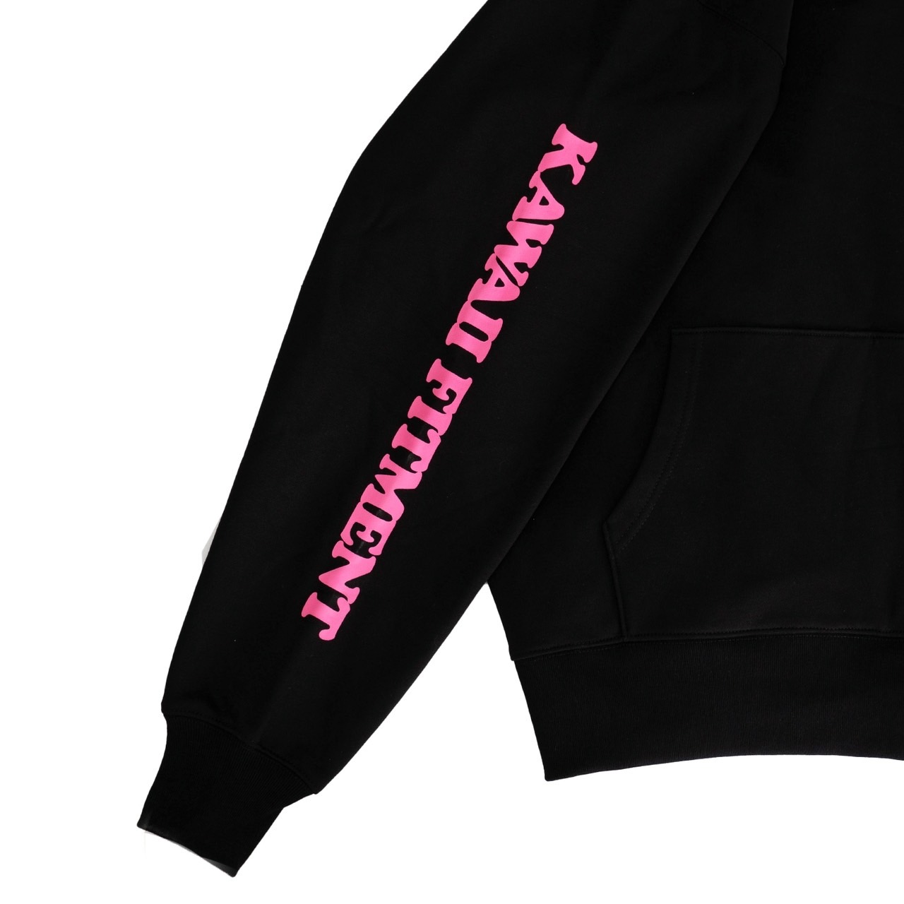 LB × KAWAII FITMENT KFchan HOODIE Preto - LB-ONLINE STORE