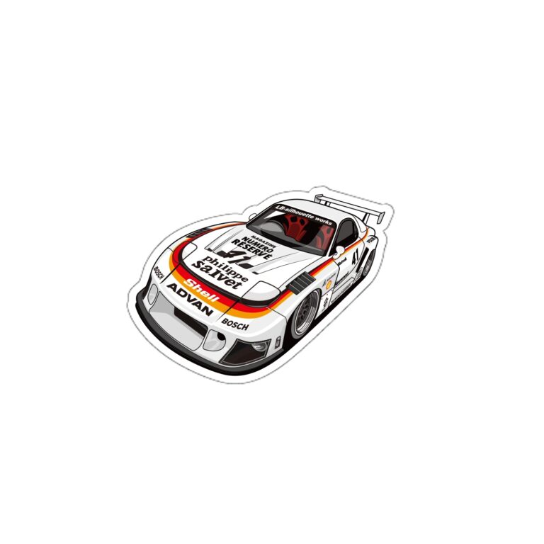 LB-Super Silhouette FD3S Sticker - LB-ONLINE STORE