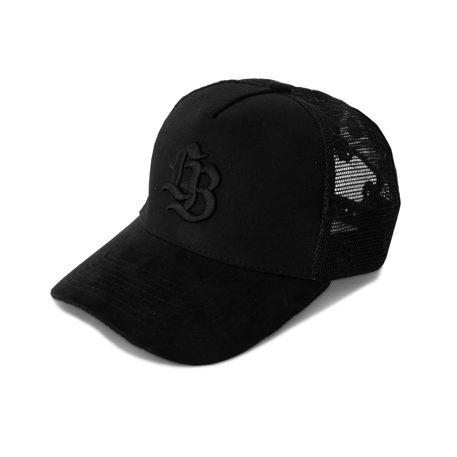 完売】【希少】VALLAD LOGO MESH CAP BLK/BLK - 帽子