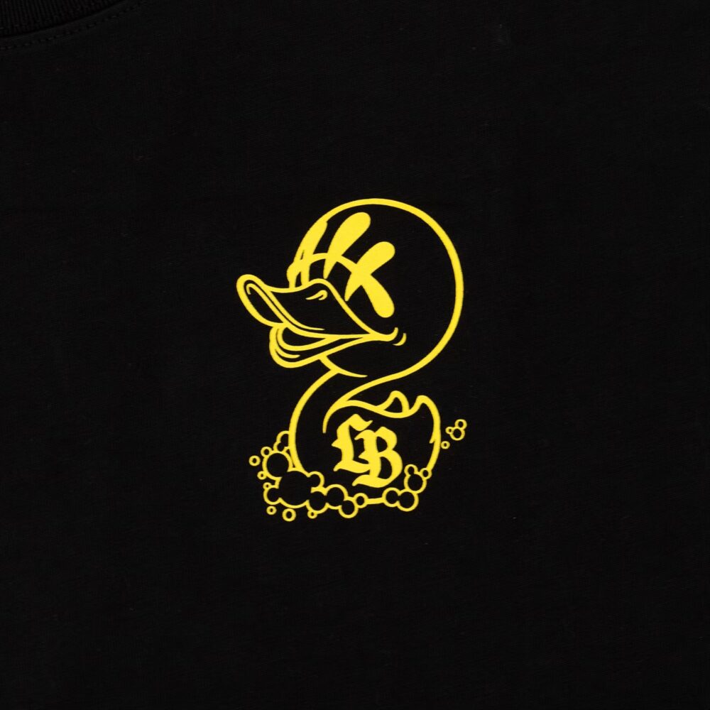 KAZZROCK×LB Duck Long Sleeve Tee Black