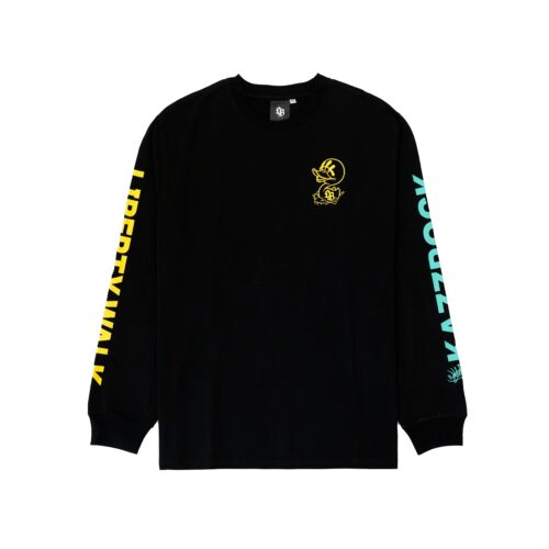 KAZZROCK×LB Duck Long Sleeve Tee Black