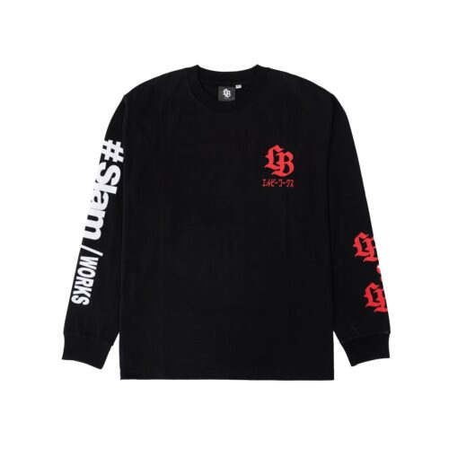 LB Box Logo 34 Long Sleeve Tee Black