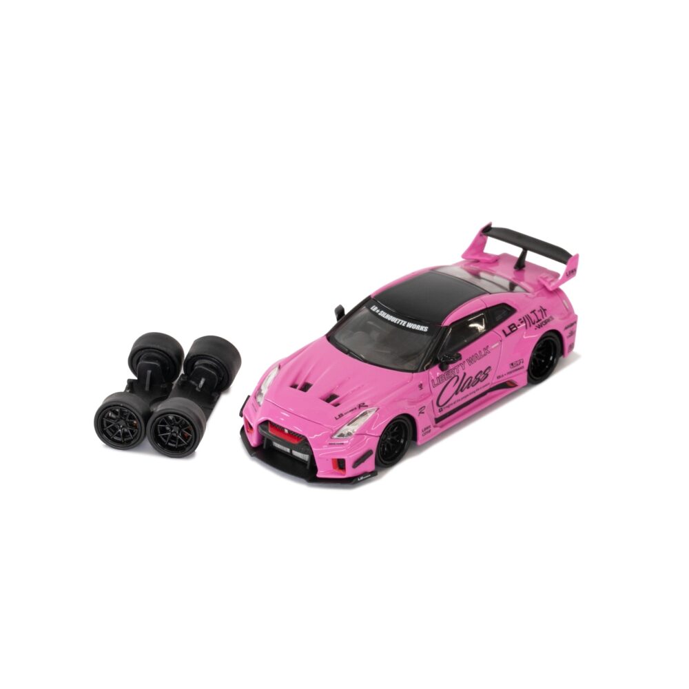 1/64 LB Silhouette 35GTR Pink