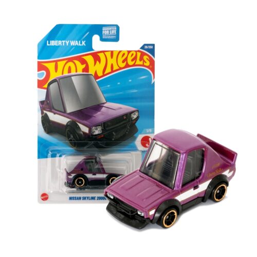 HotWheels 1/64 Nissan Skyline 2000 GT-R / Noppo Purple