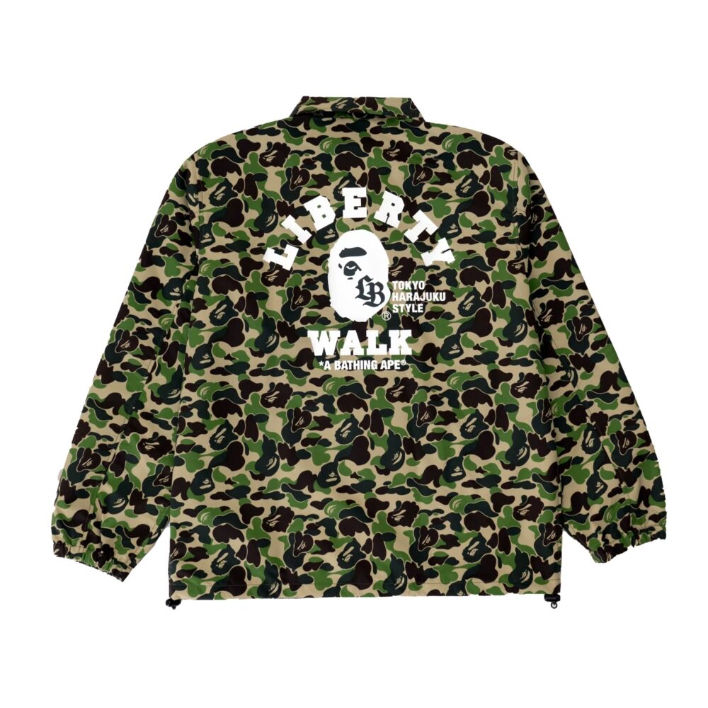 BAPE X LBWK - ABC CAMO COACH JACKET