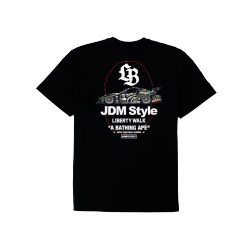 BAPE X LBWK - FD ABC CAMO TEE Black