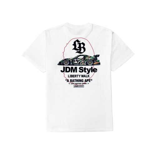 BAPE X LBWK - FD ABC CAMO TEE White