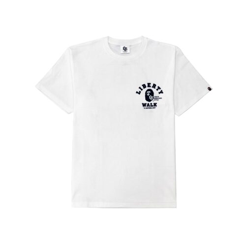 BAPE X LBWK - FD ABC CAMO TEE White