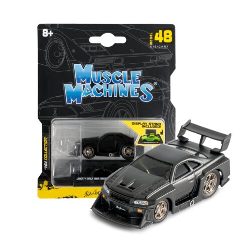 Muscle Machines 1/64 LB WORKS ER34 Matt Black Mijo Exclusives