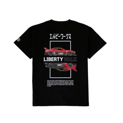 LB Box R34 Tee Black