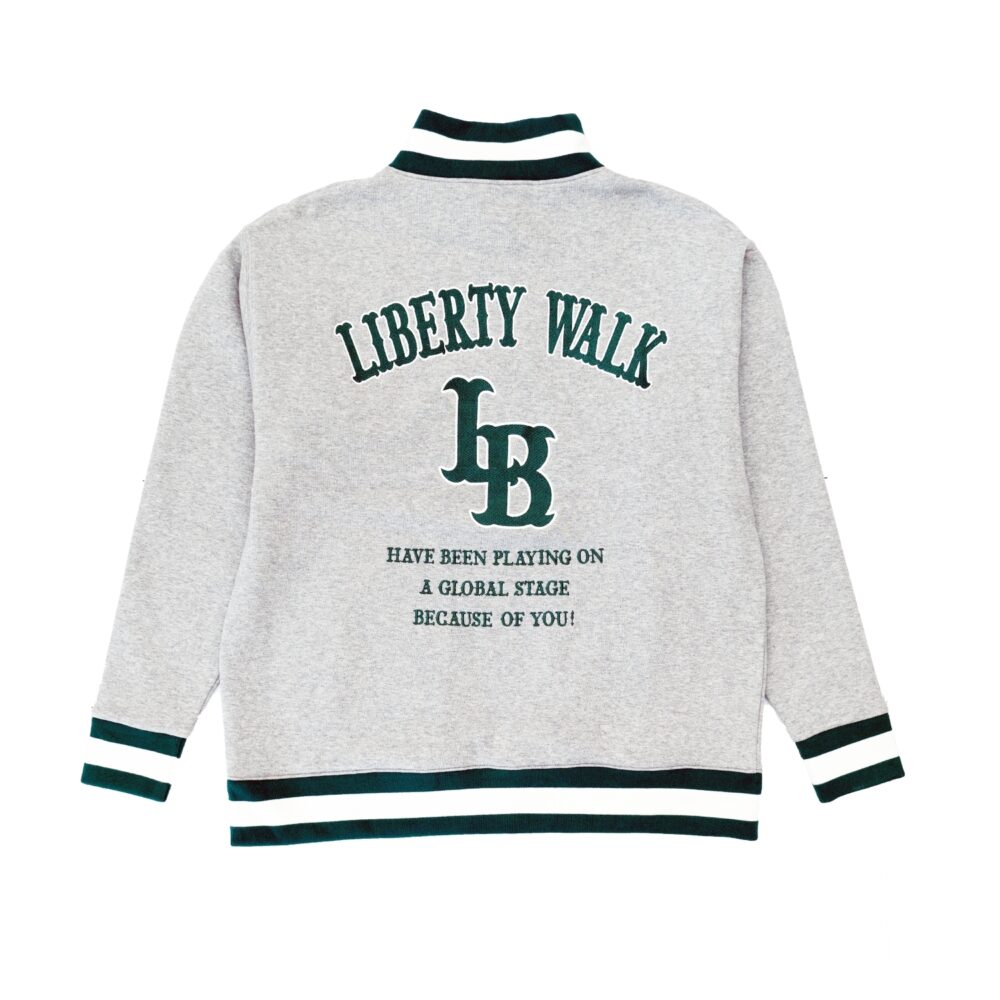 LB Thorn Logo Half Zip Gray