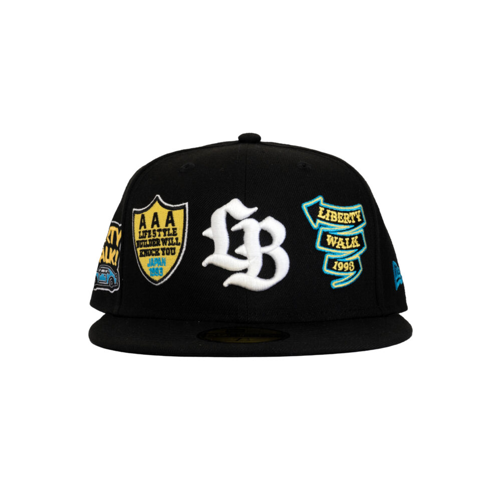 NEWERA 59FIFTY LB Black&Skyblue