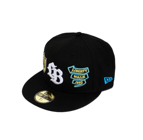 NEWERA 59FIFTY LB Black&Skyblue