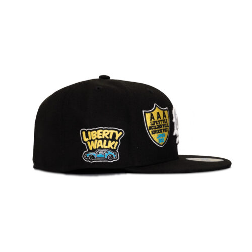 NEWERA 59FIFTY LB Black&Skyblue