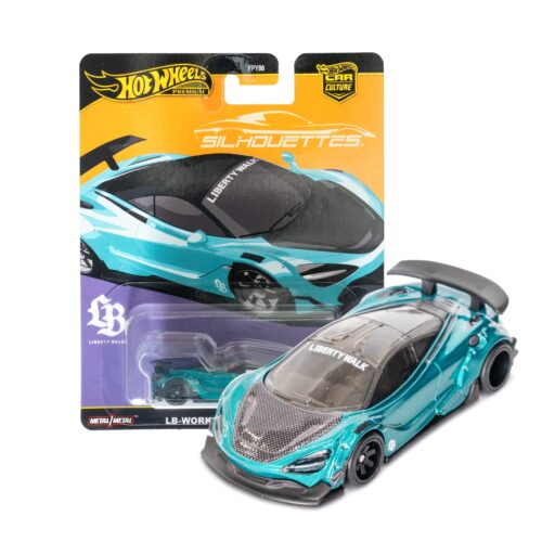 HOTWHEELS 1/64 LB Silhouette Mclaren 720S Skyblue