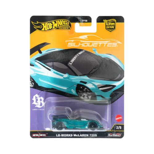 HOTWHEELS 1/64 LB Silhouette Mclaren 720S Skyblue