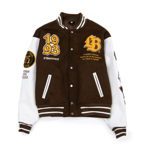 LB Logo Stadium Jumper Brown