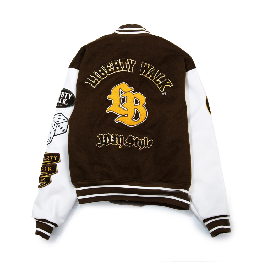 LB Logo Stadium Jumper Brown