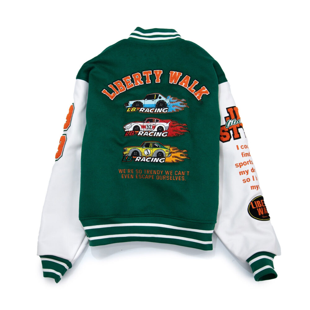 LB JDM Car Stadium Jumper Green