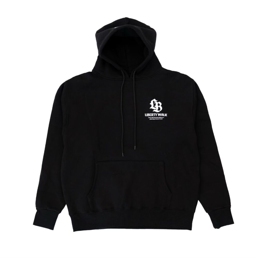 LB Hinomaru Wave 35 Hoodie Black