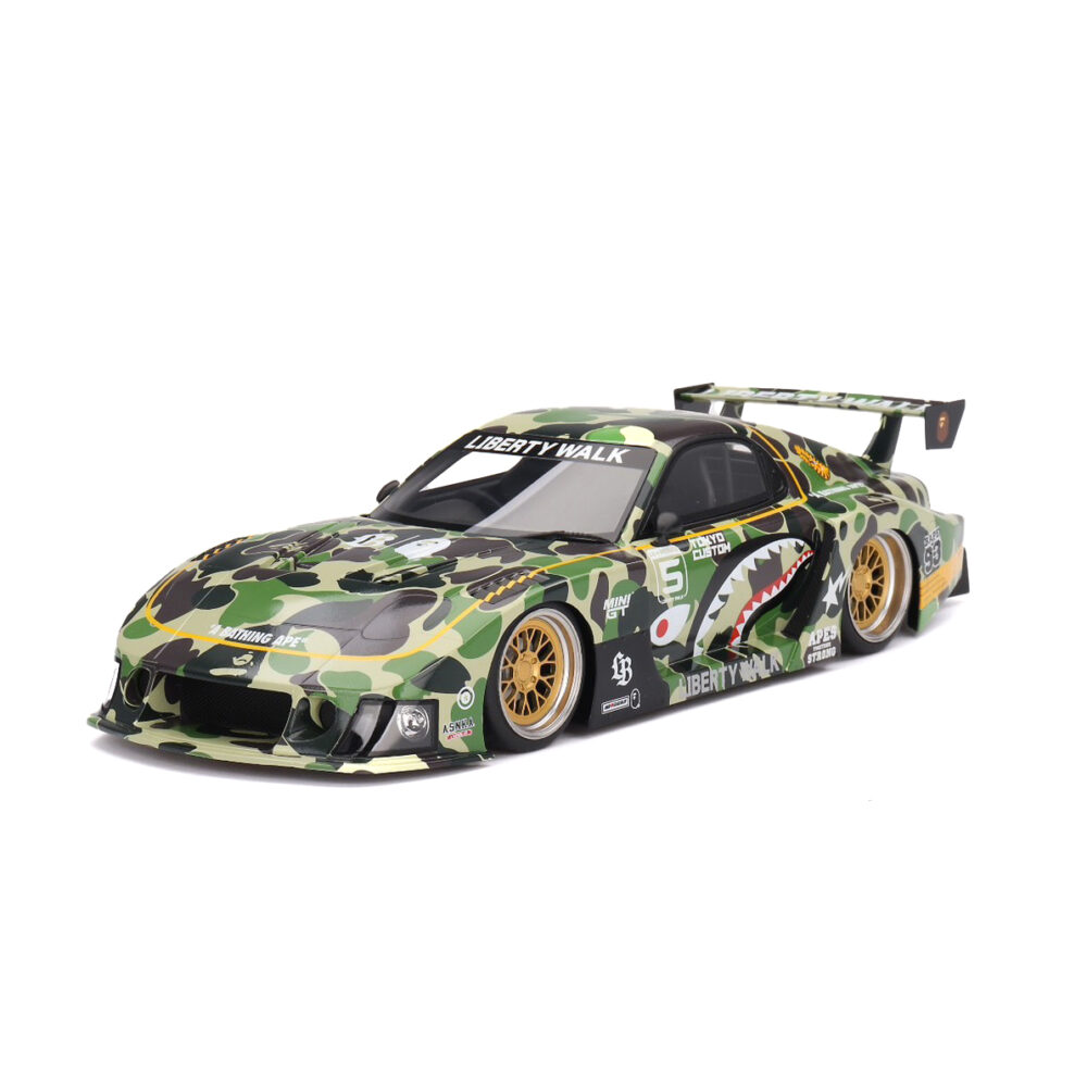 TOPSPEED BAPE×LBWK MAZDA RX-7 LB Super Silhouette00005