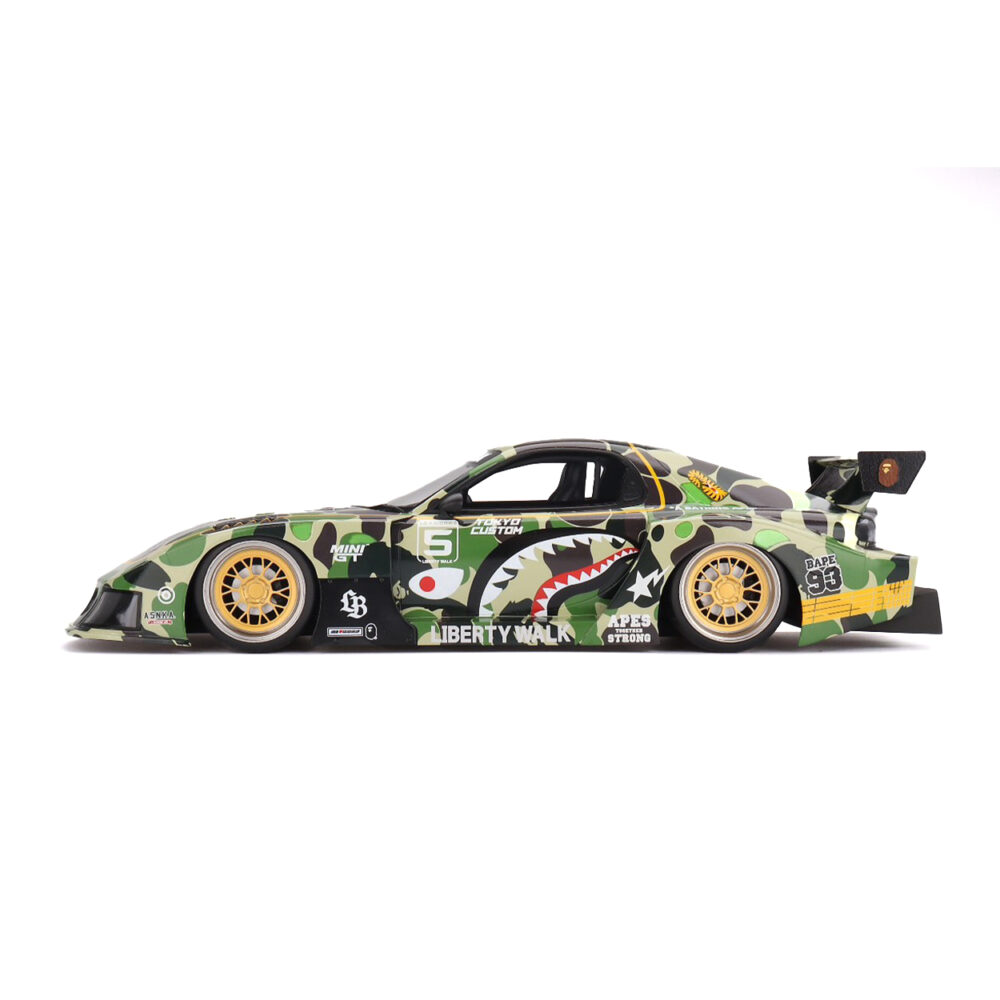 TOPSPEED BAPE×LBWK MAZDA RX-7 LB Super Silhouette00006