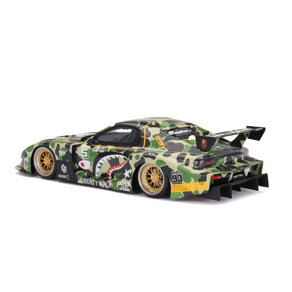 TOPSPEED BAPE×LBWK MAZDA RX-7 LB Super Silhouette00007