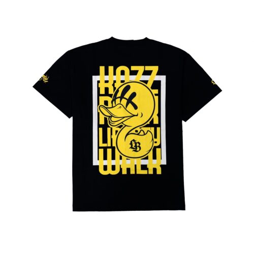 LB×KAZZROCK Box Tee Black